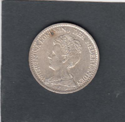 Beschrijving: 1 Gulden WILHELMINA